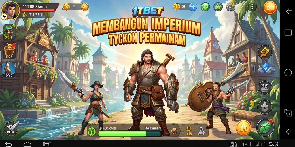 Gameplay seru dalam 11TBET dengan desain imperium bisnis yang menawan.