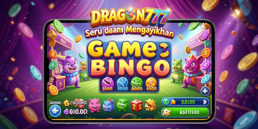 Gameplay seru DRAGON777 dengan fitur Bingo yang menarik.