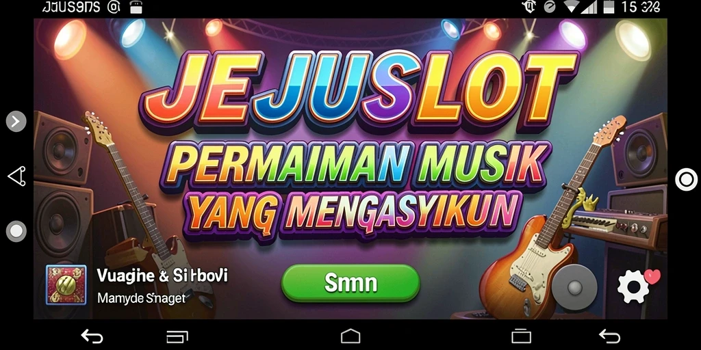 Tampilan menarik dari gameplay JEJUSLOT yang seru.