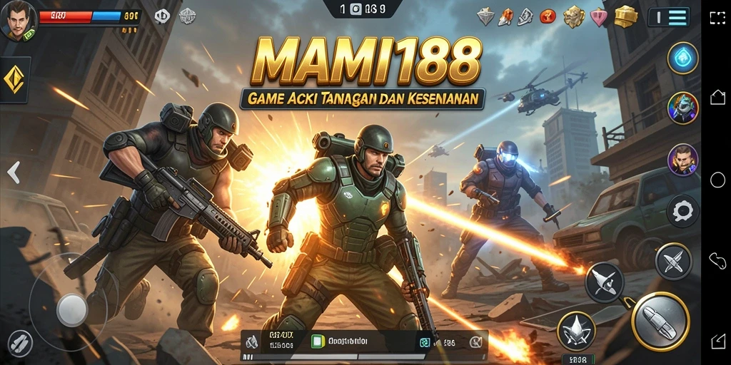 Tampilan gameplay MAMI188 yang menegangkan dan penuh aksi.