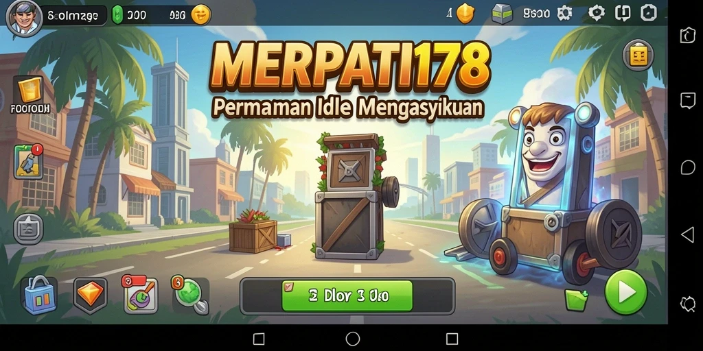 Tampilan gameplay Idle yang menarik dari MERPATI178.