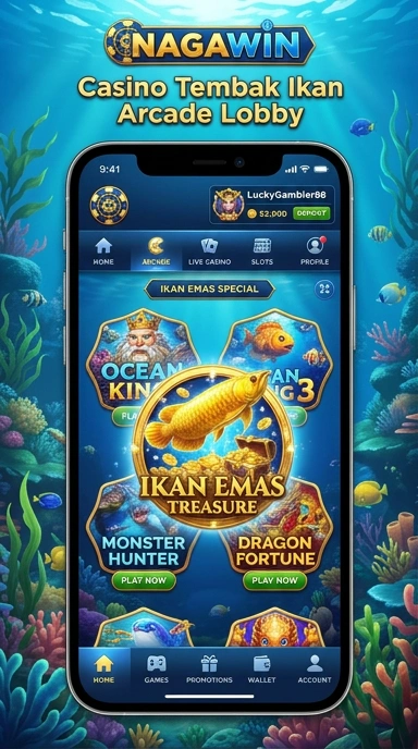 Beragam aplikasi menarik tersedia di 'nagawin'.